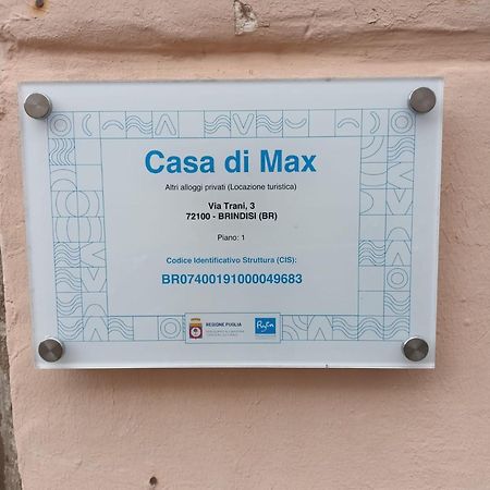 Casa Di Max Apartment Бриндизи Екстериор снимка