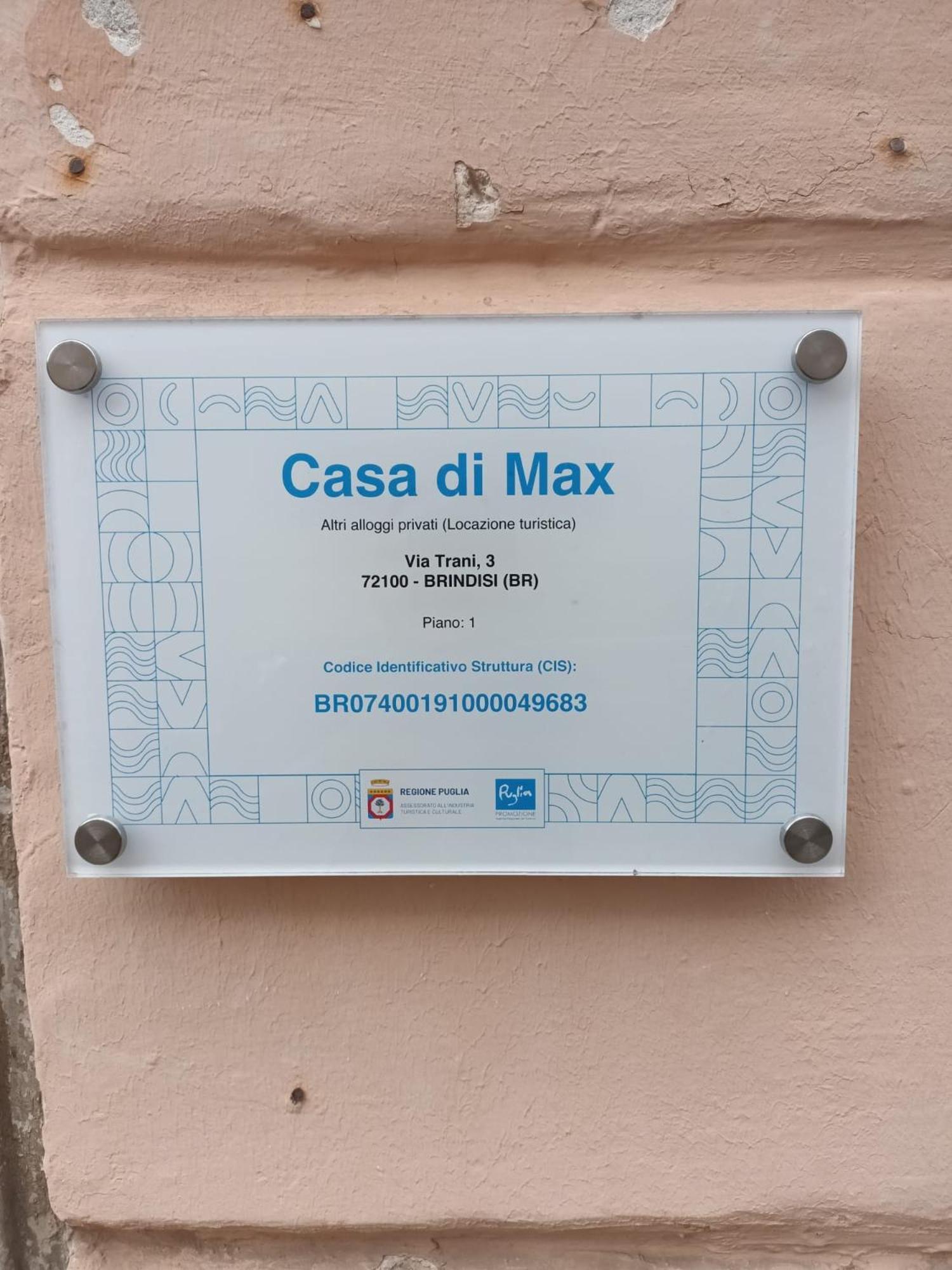 Casa Di Max Apartment Бриндизи Екстериор снимка
